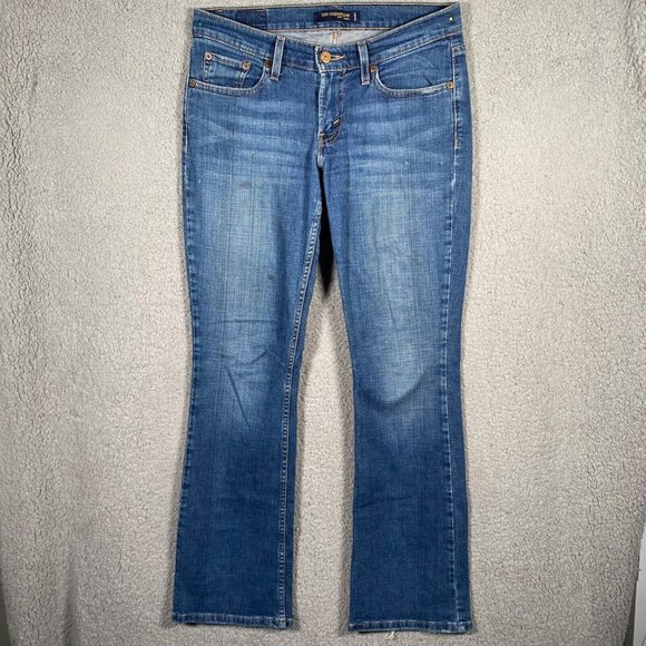 Levi Strauss & Co Too Superlow 524 Blue Denim Jeans - Picture 1 of 12